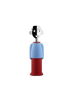 Alessi - Alessandro Corkscrew - Light Blue/Red